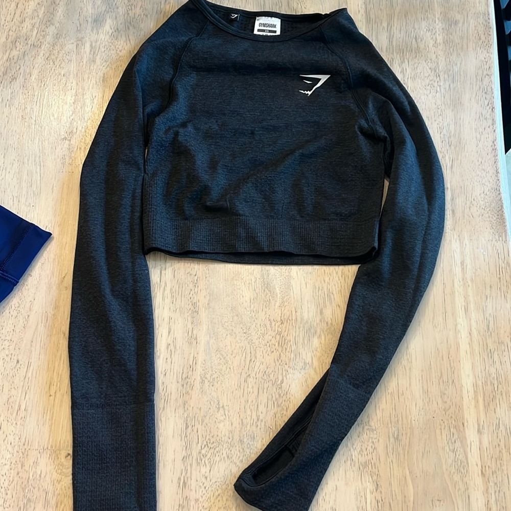 Gymshark cropped long sleeve